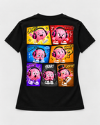 T-shirt femme Check Memo émotions